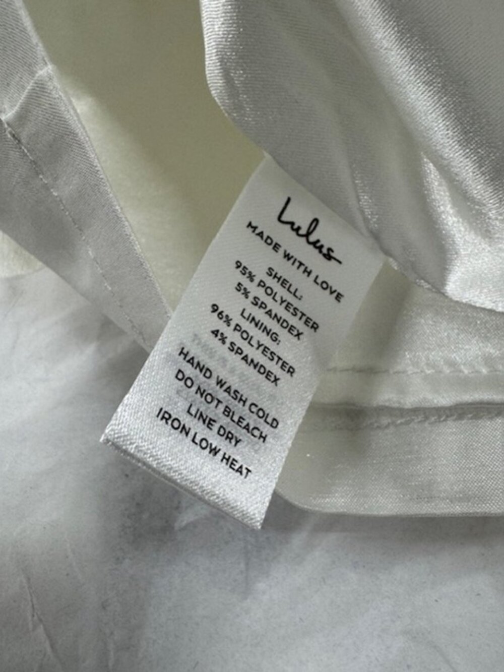 Lulus Stunning Cutie Ivory Strapless Bodycon Mini Dress NWT - Picture 7 of 8